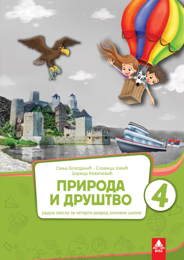 Priroda i društvo 4 Radna sveska – Radna sveska iz prirode i društva za četvrti razred