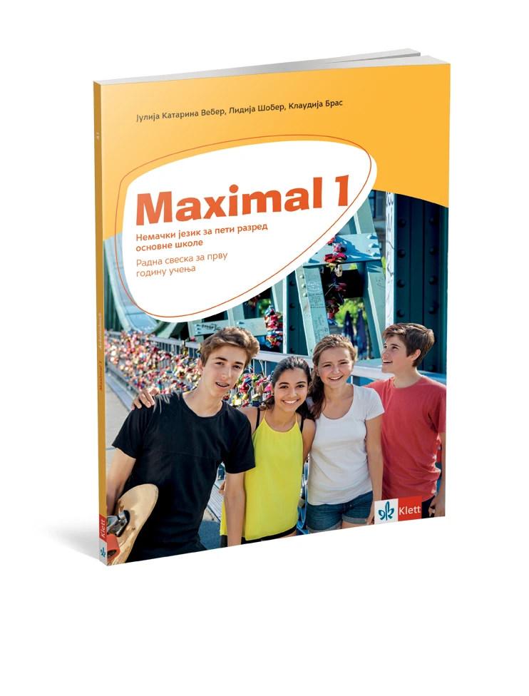Nemački jezik 5 – Radna sveska “Maximal 1” za peti razred