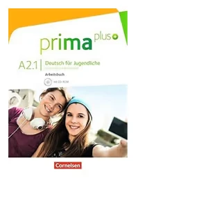 Nemački jezik 7 Radna sveska „Prima Plus A2.1“ za sedmi razred