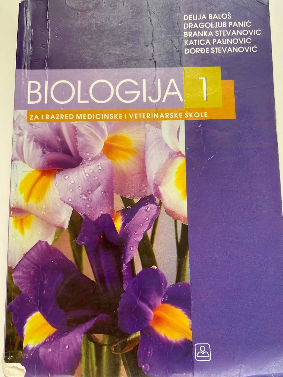 Biologija 1 za prvi razred